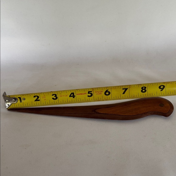 VINTAGE WOODEN BIRD SHAPED LETTER OPENER - Picture 7 of 9